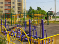 Детская площадка на территории Мкр. Фото от 14.06.2015 г.
