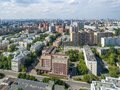 ЖК на Мельникова. Вид из окна. Аэрофотосъемка. Фото от 01.08.2016 г.