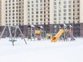 ЖК «МС Южный Парк». Детская площадка, благоустройство прилегающей территории. Фото от 05.12.2017 г.
