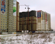 Ход строительства одного из корпусов ЖК «Алексеевская роща». Фото от 19.02.2014 г.