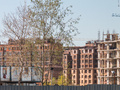 Ход строительства ЖК. Вид со стороны Коммунального проезда. Фото от 06.05.2015 г.
