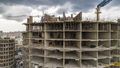 Монтаж средних этажей. Ход строительства. Аэрофотосъемка. Фото от 14.07.2019 г.