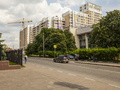 ЖК на Мельникова. Вид со стороны дороги. Фото от 27.05.2016 г.