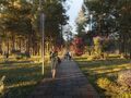 Благоустройство парка в шаговой доступности от миниполиса «Восемь Кленов».