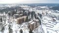 Смарт квартал Лесная Отрада зимой. Общий вид. Аэрофотосъемка 28.12.2020 г.