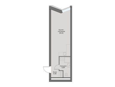 Планировки студии-апартаменты в Комплекс апартаментов Insider (Инсайдер)