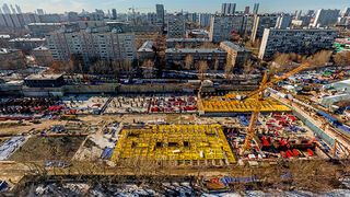 Панорама ЖК MOD («МОД») в районе Марьина роща