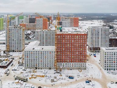 Панорама ЖК «Бунинские луга» в Новой Москве 
