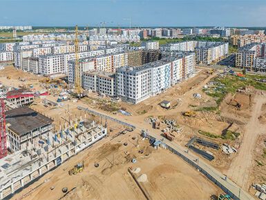 Панорама жилого комплекса «Новая Рига» в Красногорском районе
