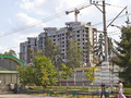 Строящийся ЖК находится неподалеку от железнодорожной станции. Фото от 03.08.2014 г.