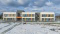 Построен детский сад на 200 мест. Аэрофотосъемка от 16.11.2022 г.