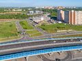 Комплекс апартаментов «Nord». Аэрофотосъемка от 22.05.2018 г.  Комплекс строится рядом с Дмитровским шоссе и Долгопрудненском шоссе.