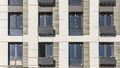 Комплекс апартаментов «Дом 128». Фасад. Фото от 08.10.2018 г.