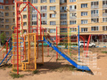 Оборудованная детская площадка рядом с корпусами. Фото от 29.07.2014 г.