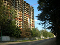 ЖК «Лесной Городок» состоит из 5 жилых домов переменной этажности. Фото от 09.08.2012 г.