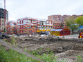 Ход строительства детского сада рядом с ЖК. Фото от 07.08.2015 г.