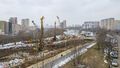 Ход строительства ЖК «Level Мичуринский». Фото от 31.03.2022 г.