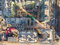 ЖК «Фили Град». Вид сверху на первую очередь строительства. Аэрофотосъемка от 15.04.2017 г.
