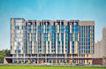 На первом этаже здания Апарт-комплекс «Янтарь Apartments» разместится лобби и консьержная служба.