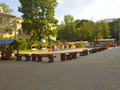 ЖК на ул. Маршала Соколовского, 1. Облагороженная территория.. Фото от 10.08.2016 г.