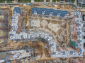 ЖК «Опалиха О3». Ход строительства. Вид сверху. Аэрофотосъемка. Фото от 24.10.2016 г.