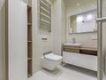 ЖК «Smolensky De Luxe». Ванная комната с дизайнерской отделкой и меблировкой. Фото от 17.11.2017 г.