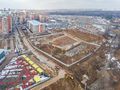 Жилой район «Москва А101». Начало строительства 19 корпуса. Аэрофотосъемка от 17.03.2017 г.