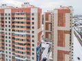 ЖК «Ольгино Парк». Остеклённые балконы в квартирах. Аэрофотосъемка. Фото от 27.01.2017.