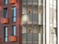 ЖК «Ленинградский». Фасад. Балконное остекление. Фото от 16.08.2017 г.