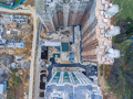 ЖК «Изумрудные Холмы». Ход строительства корпуса 14. Вид сверху. Аэрофотосъемка. Фото от 24.10.2016 г.