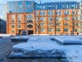 Комплекс апартаментов «Большевик». Панорамное остекление. Фото от 12.02.2018 г.