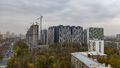 Общий вид на комплекс со стороны Яхромского проезда. Аэрофотосъемка. Фото от 13.10.2020 г.