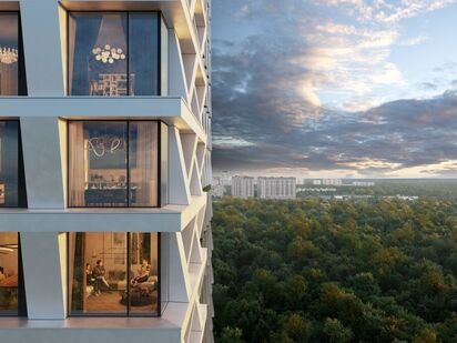 Панорамные окна Комплекс апартаментов «Мираполис»|Новострой-М