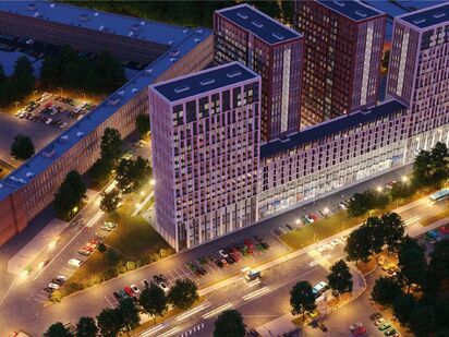Будет возведен монолитный корпус переменной этажности, высотой до 23 этажей Апарт-комплекс HighWay (ХайВэй)|Новострой-М