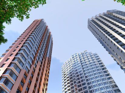 Проект включает в себя строительство трех высотных башен бизнес-класса с благоустроенной территорией. ЖК Rotterdam (Роттердам)|Новострой-М