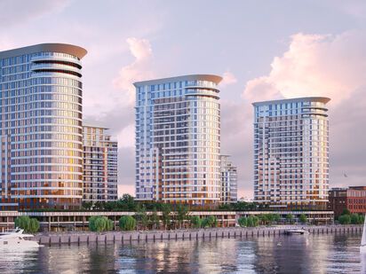 Строятся пять жилых монолитных корпусов, высота которых варьируется от 11 до 20 этажей ЖК Aquatoria (Акватория) |Новострой-М