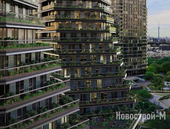 Премиальный архитектурный проект JOIS от девелопера MR Group в районе ...