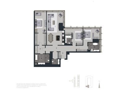 Планировки 4-к. апартаменты в МФК Neva Towers (Нева Тауэрс)