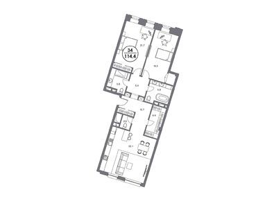 Планировки студии-апартаменты в Элитный квартал «Театральный Дом»