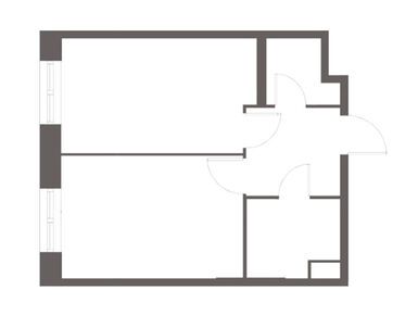 Планировки 1-к. апартаменты в Жилой комплекс Voxhall (Воксхолл)