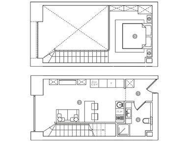 Планировки 2-к. апартаменты в ЖК RED7 (Ред7)