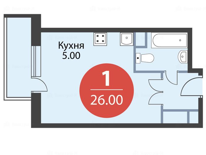 квартиры студии котельники
