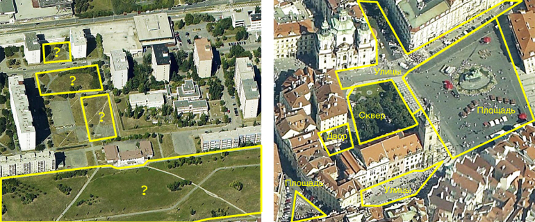 В микрорайоне вместо двора — обрезки от придомовых, парковочных, школьных территорий
