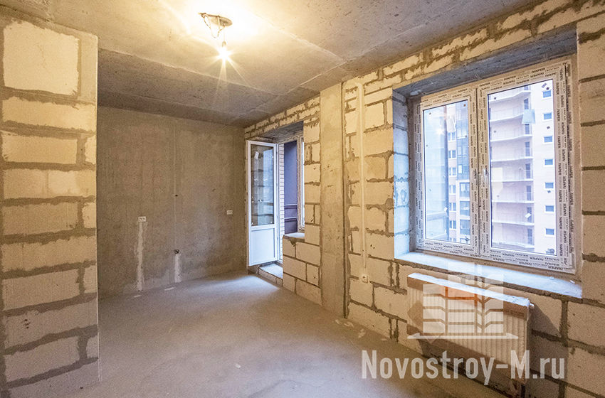 квартира без отделки